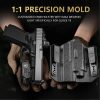 G a F Combo WARRIORLAND MA2 800 LM Flashlight and Glock 17 / 19 Holster, Right-Handed - Black OD-A-WL-MA2-KOG19RH asgbox.pl