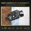 G a F Combo WARRIORLAND MA2 800 LM Flashlight and Glock 17 / 19 Holster, Right-Handed - Black OD-A-WL-MA2-KOG19RH asgbox.pl