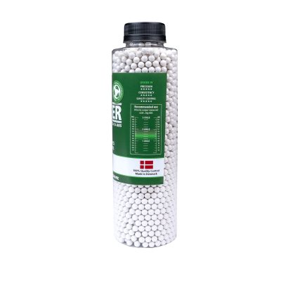 Alternative view of ASG BIO BBs ALPHA Blaster PLA 0.28g, 3300 BBs – White