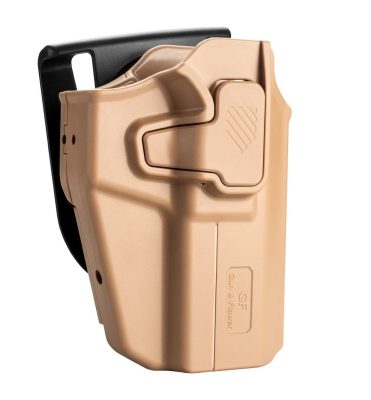 G a F Universal OWB UNI PRO Holster, Right-Handed – Tan