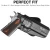 G a F OWB Holster Colt 1911 / M1911, Right-Handed – Black OD-A-GF-PO1911A asgbox.pl