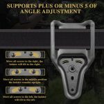 G a F LOW RIDE 2" Belt Holster Platform – Black - obrazek 3