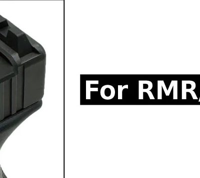 Alternative view of Angry Gun RMR / SRO OPF-G Red Dot Mount Plate for Marui G-Series 17 Gen5 MOS – Black