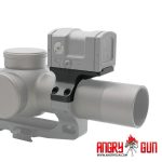 Angry Gun 34mm ROF-90 AUS Mount for ACRO P1 / P2 Red Dot Sight – Tan - obrazek 5