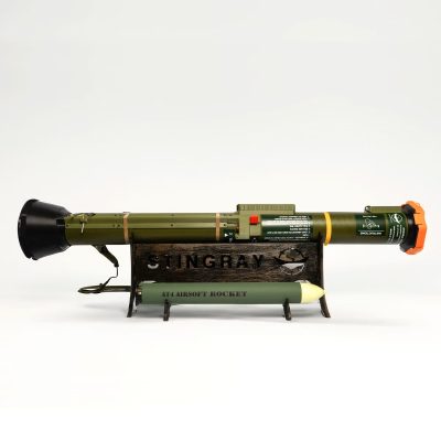 Alternative view of Stingray AT4 Airsoft Rocket Launcher – Green