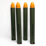 Stingray AT4 S2 Marking Airsoft Rockets (4 Pcs) – Orange head