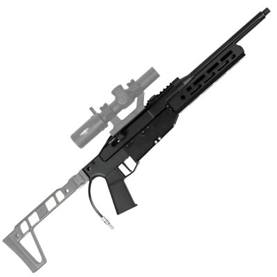Alternative view of Novritsch SSX10 HPA Scout Sniper Rifle – Black