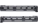 Lambda Defence TM SAIGA-12K CNC M-LOK Handguard (10") – Black - obrazek 3
