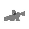 VO VAS(TM) Universal RIS Adapter 1.93" (49 mm, Medium) – Black OD-A-SCRA-76 asgbox.pl