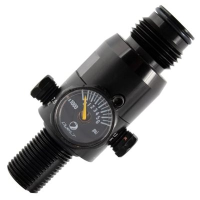 Alternative view of PowAir HPA Tank CARBON Series 68ci (1,1 l) 4500 PSI, Dye LT – Grey
