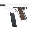 Pistolet ASG green gas King Arms 1911-A1 cal.45 Srebrny OD-G-KIA-02-047638-00 asgbox.pl