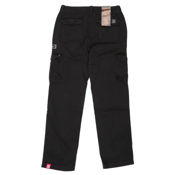 asgbox.pl - Spodnie Alpha Industries Jet Pants Czarny