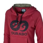 Bluza damska SUPER HOODIE -Beetroot Red - obrazek 2