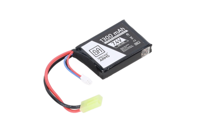 asgbox.pl - Specna Arms akumulator LiPo 7.4V 1300mAh 20/40C PEQ Tamiya mini