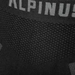 Spodnie termoaktywne męskie Alpinus Tactical Base Layer Czarno-Szary - obrazek 3