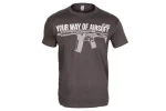 asgbox.pl - Koszulka Specna Arms - Your Way Of Airsoft 04 - szara/biała