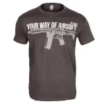 asgbox.pl - Koszulka Specna Arms - Your Way Of Airsoft 04 - szara/biała