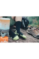 Skarpety Na Giean MEDIUM WEIGHT CREW NGCM4001 L (44-46) czarno-zielone - obrazek 2