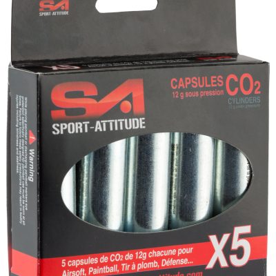 5 sparclettes 12 g de CO2