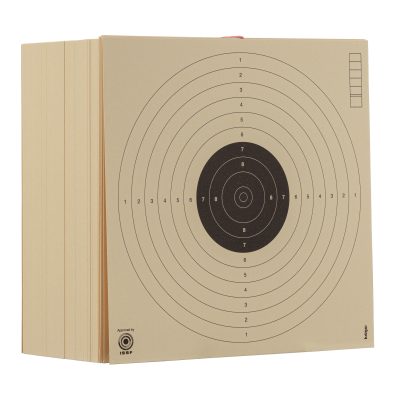 Alternative view of 1000 cartons-cibles pistolet 10 m 17 x 17 cm