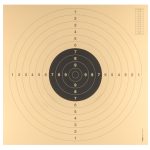 100 cartons-cibles C50 55 x 53 cm avec encoches