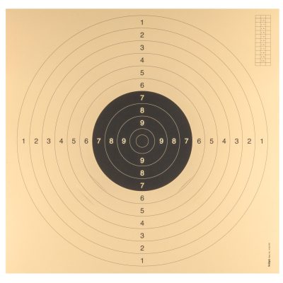 100 cartons-cibles C50 55 x 53 cm avec encoches