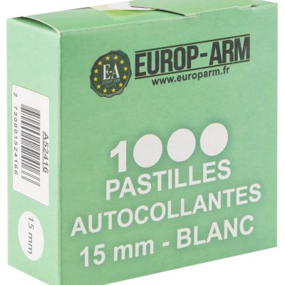 Pastilles autocollantes diam. 15 ou 19 mm