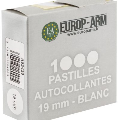Pastilles autocollantes diam. 15 ou 19 mm