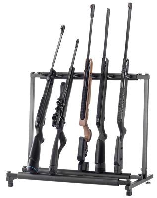 Râtelier vertical en métal pour armes - 5 armes - obrazek 3