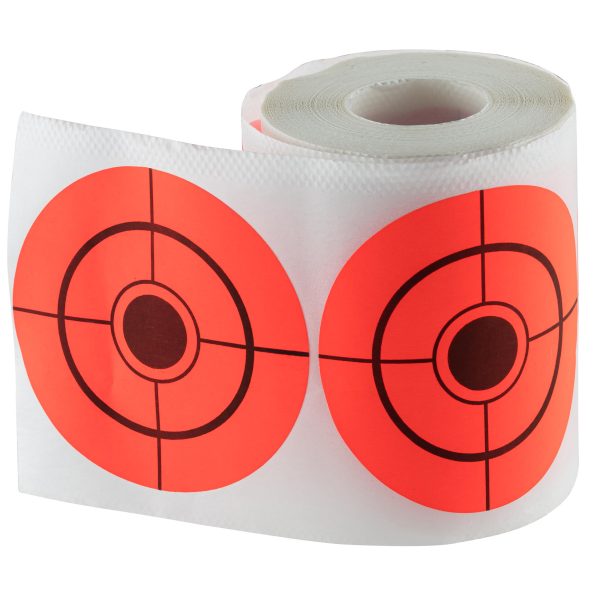 Pastilles autocollantes orange diam. 50 ou 75 mm