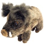 Peluche sanglier - Long.18 cm