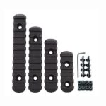 Kit de 4 rails M-LOK vers Picatinny - RAILS NOIR