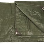 Bâche agricole olive 2.85x4 m avec oeillets - Bâche agricole Olive 285 x 400 avec oeillets
