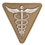 Patch PVC médical Tan 7 x 7cm -