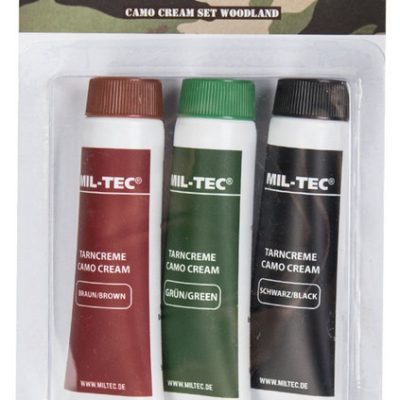 Set de 3 tubes de grimage camo