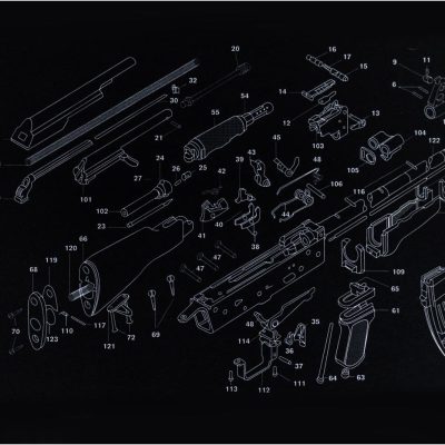 Tapis de réparation d'armes Viper - AK47