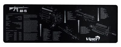 Viper Gun Cleaning Mat - AR15 -