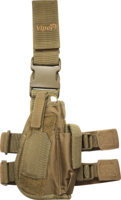 Viper Adjustable thigh holster - BLACK - obrazek 5