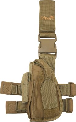 Viper Left-hand thigh holster - BLACK - obrazek 3