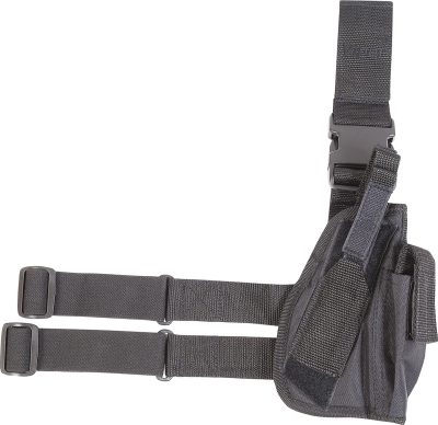Viper Right-hand thigh holster - BLACK