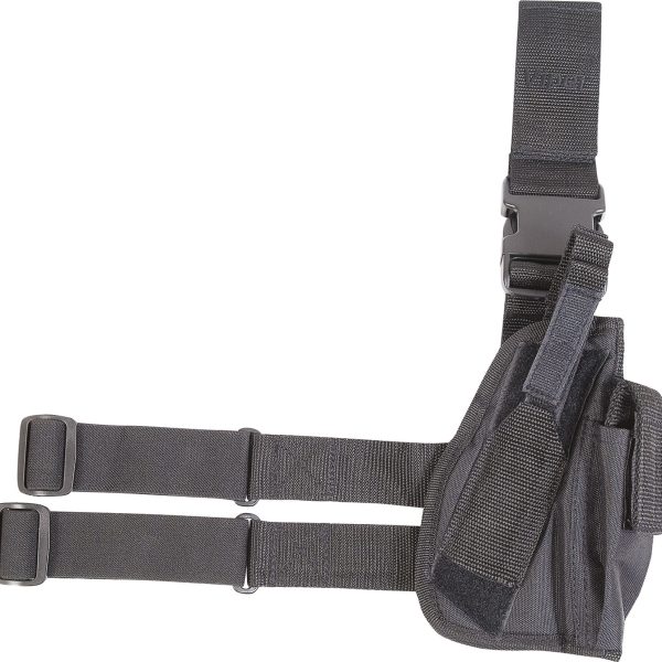 Viper Right-hand thigh holster - BLACK