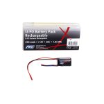 HPA batterie Lipo 2S 7.4V 250mAh 20C -