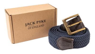 Ceinture élastiquée tressée Jack Pyke - Ceinture Bleue Marine - obrazek 2