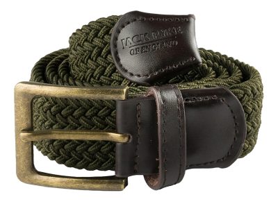Ceinture élastiquée tressée Jack Pyke - Ceinture Bleue Marine - obrazek 3