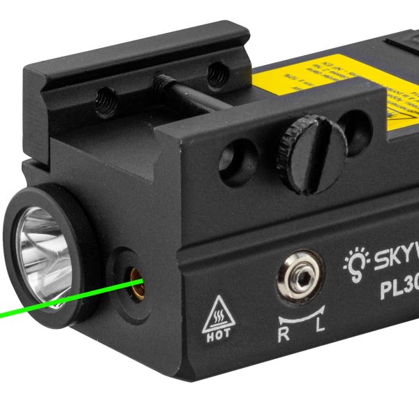 Lampe tactique + viseur laser vert Skywoods L53980 - Skywoods L53980