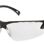 Translucent goggles and Black - Black with clear lenses