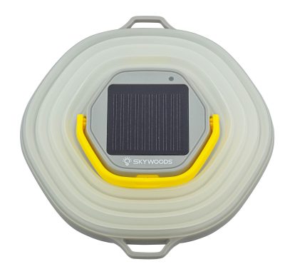 SKYWOODS 350 Lumens retractable solar camping lamp - SKYWOODS 350 Lumens Solar Retractable Camping Lamp - obrazek 3