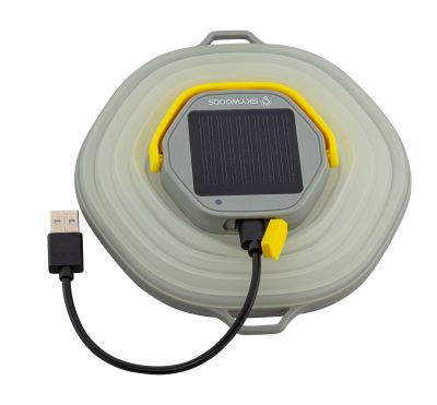 SKYWOODS 350 Lumens retractable solar camping lamp - SKYWOODS 350 Lumens Solar Retractable Camping Lamp - obrazek 5