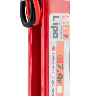 2 sticks batterie Lipo 2S 7.4V 1000mAh 25C