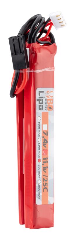 2 sticks batterie Lipo 3S 11.1V 1300mAh 25C - 2 sticks - 1300mAh 25C - Mini Tamyia - obrazek 2